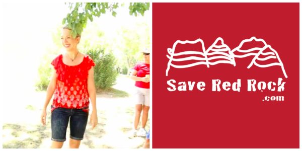 Heather Fisher and Save Red Rock 