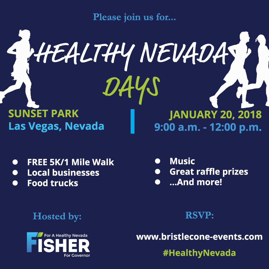 Healthy Nevada days announcement