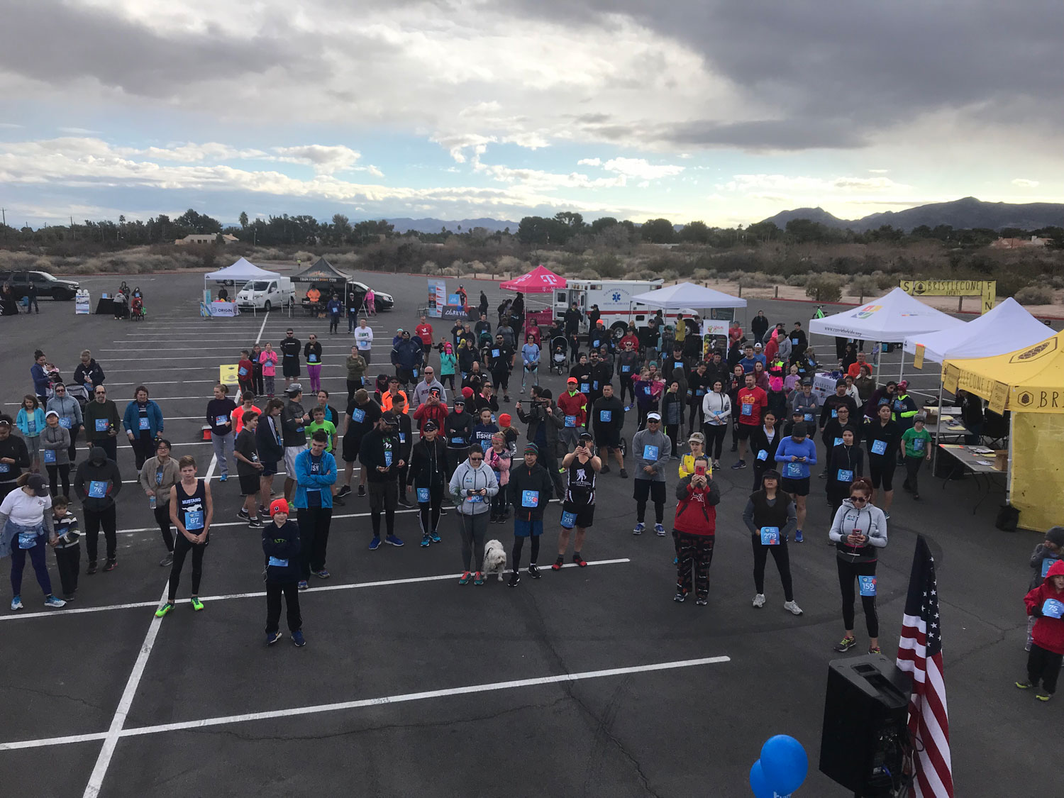 Event attendees in Healthy Nevada Days at Sunset Park