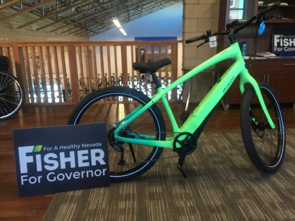 Fisher for Nevada Electric Bike