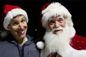 Fisher Receives Endorsement from Santa Clause