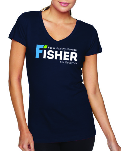 Fisher for Nevada Women's T-shirt